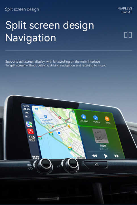 Wireless CarPlay Adapter – Mini, Auto Reconnect, 2025