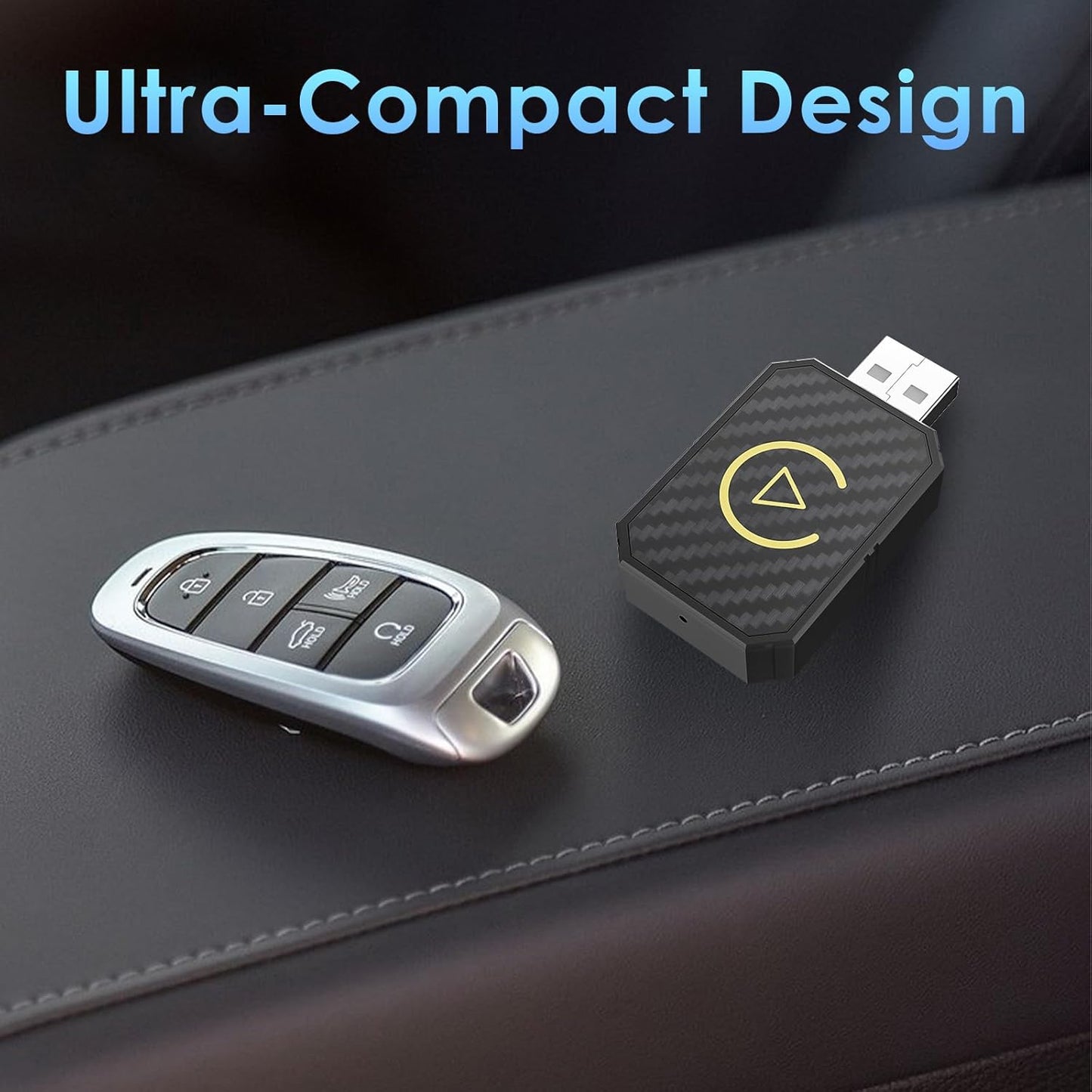 2 in 1 Wireless Carplay Adapter for Apple iOS Android